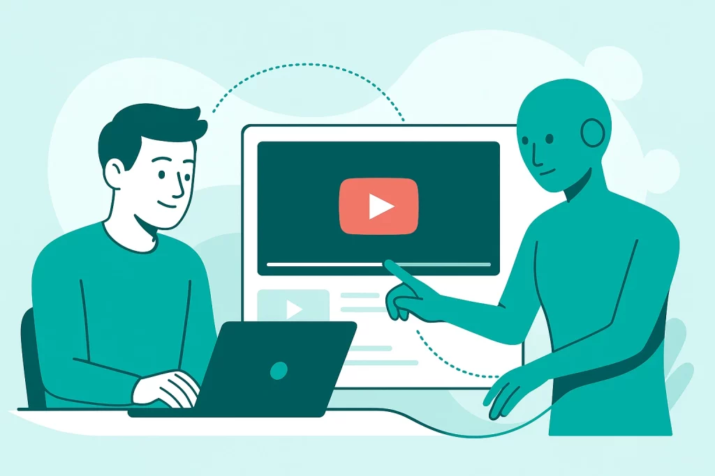 Future collaboration between creators and AI on YouTube