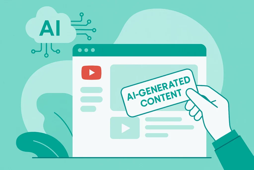 AI content transparency and labeling on YouTube