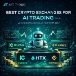 Best crypto exchanges for AI trading in 2026 showing where trading bots perform best across major platforms