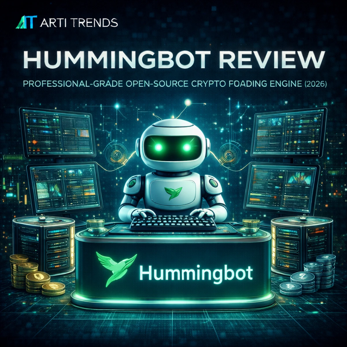 Hummingbot review in 2026 showing an open-source crypto trading engine used for professional algorithmic trading