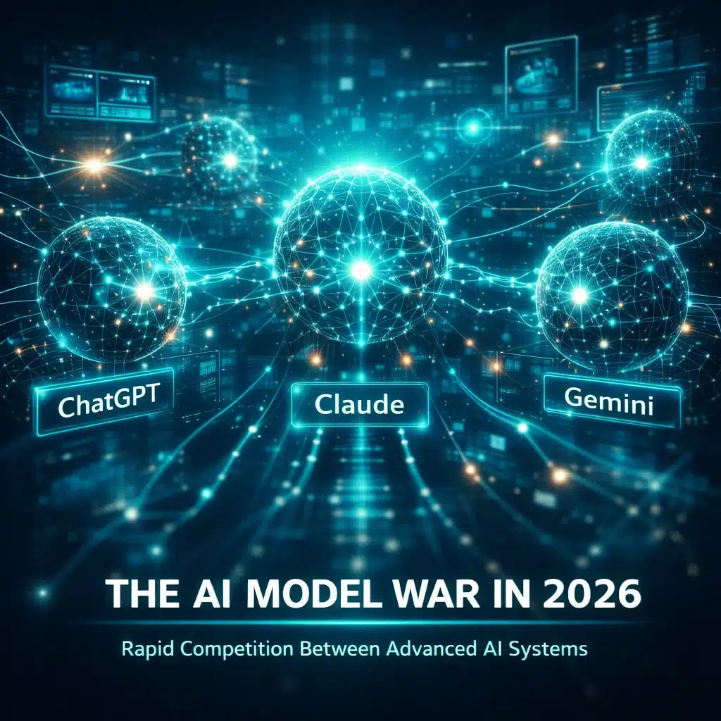 AI model war 2026 comparison GPT Claude Gemini competing artificial intelligence systems