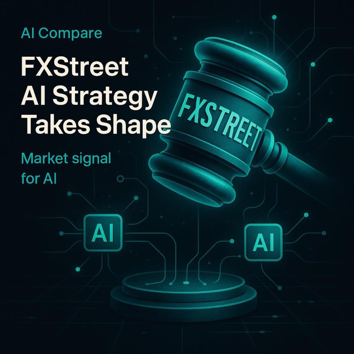 Retail trading dashboard with AI waveform overlay and candlestick chart