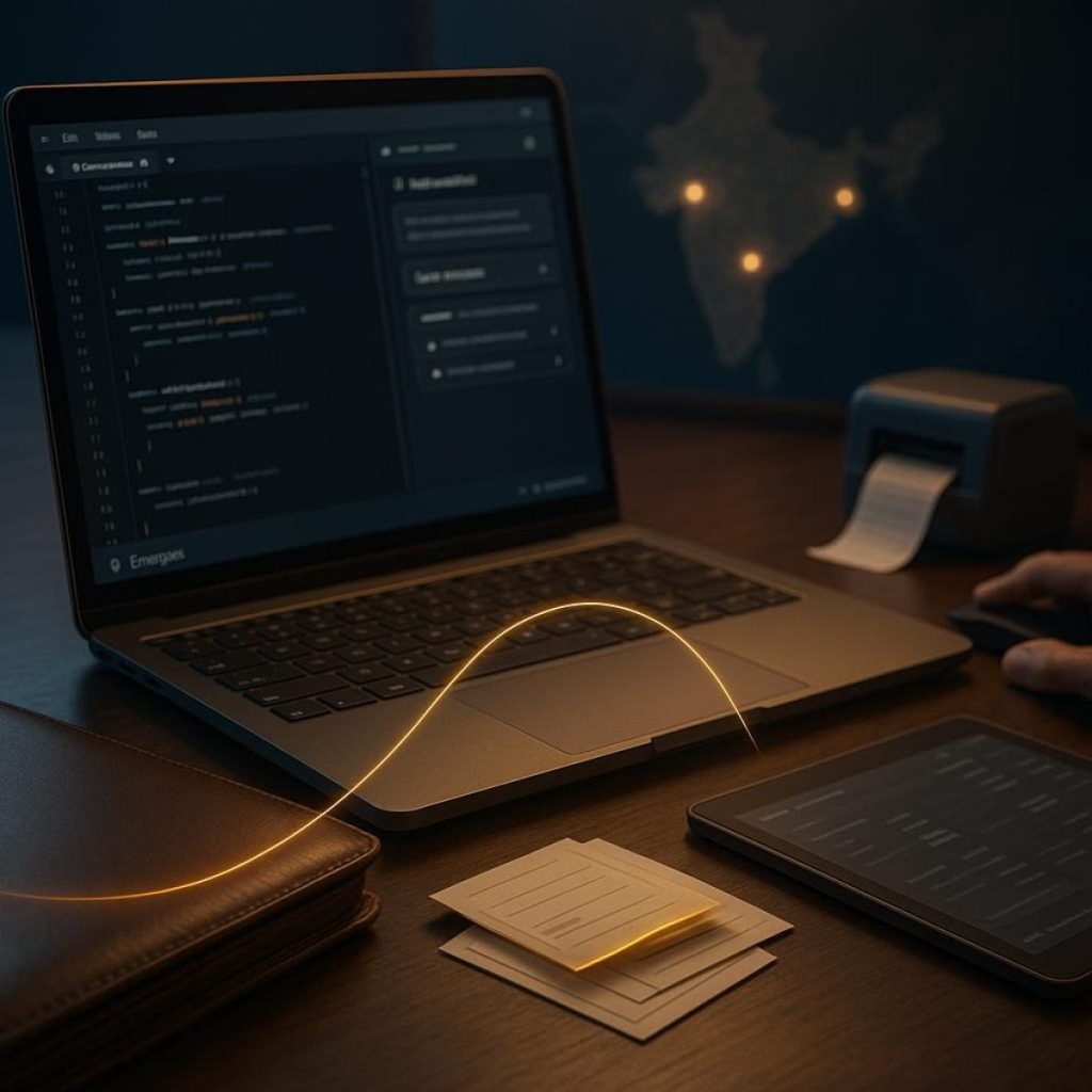 Emergent unicorn funding visual: developer assistant and cloud systems