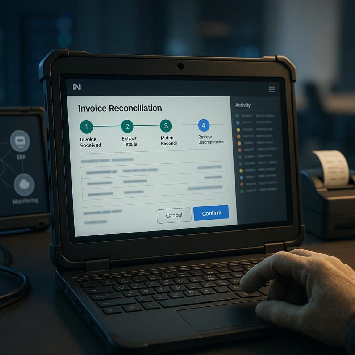 Autonomous AI agents connecting to enterprise systems